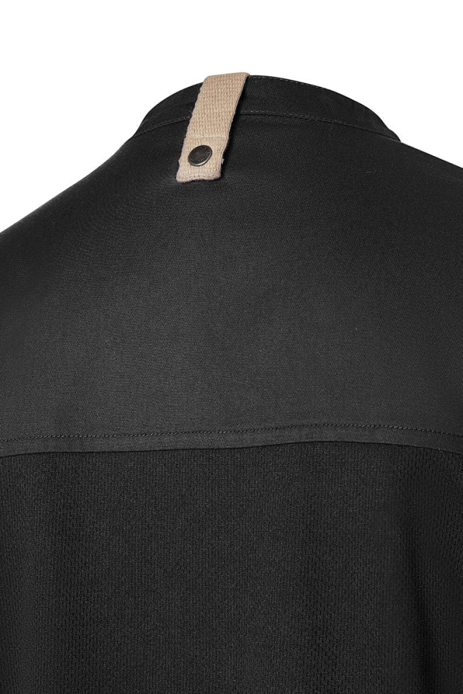 Karlowsky kurzarm damenkochjacke green-generation, aus nachhaltigem material, 72% grs certified recycled polye