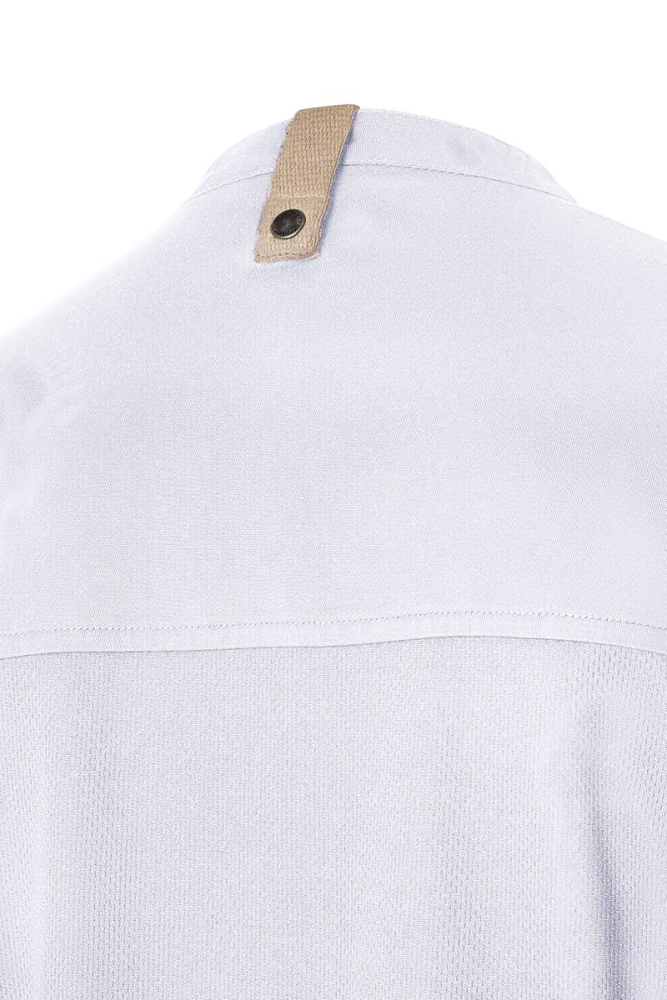 Karlowsky kurzarm damenkochjacke green-generation, aus nachhaltigem material, 72% grs certified recycled polye