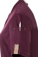 Karlowsky kurzarm damenkochjacke green-generation, aus nachhaltigem material, 72% grs certified recycled polye