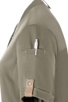 Karlowsky kurzarm damenkochjacke green-generation, aus nachhaltigem material, 72% grs certified recycled polye