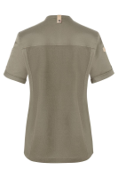 Karlowsky kurzarm damenkochjacke green-generation, aus nachhaltigem material, 72% grs certified recycled polye