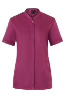 Karlowsky kurzarm damenkochjacke green-generation, aus nachhaltigem material, 72% grs certified recycled polye