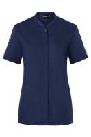 Karlowsky kurzarm damenkochjacke green-generation, aus nachhaltigem material, 72% grs certified recycled polye