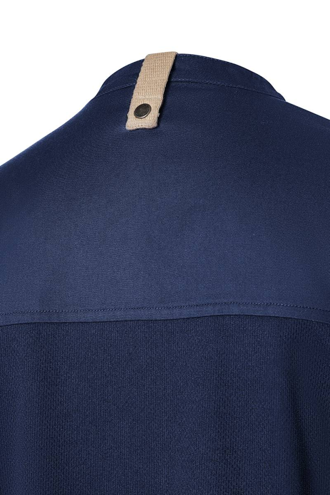 Karlowsky kurzarm damenkochjacke green-generation, aus nachhaltigem material, 72% grs certified recycled polye