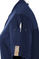 Karlowsky kurzarm damenkochjacke green-generation, aus nachhaltigem material, 72% grs certified recycled polye