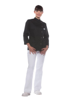 Karlowsky damenkochjacke larissa, schwarz, 5