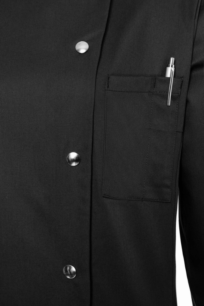 Karlowsky damenkochjacke larissa, schwarz, 5