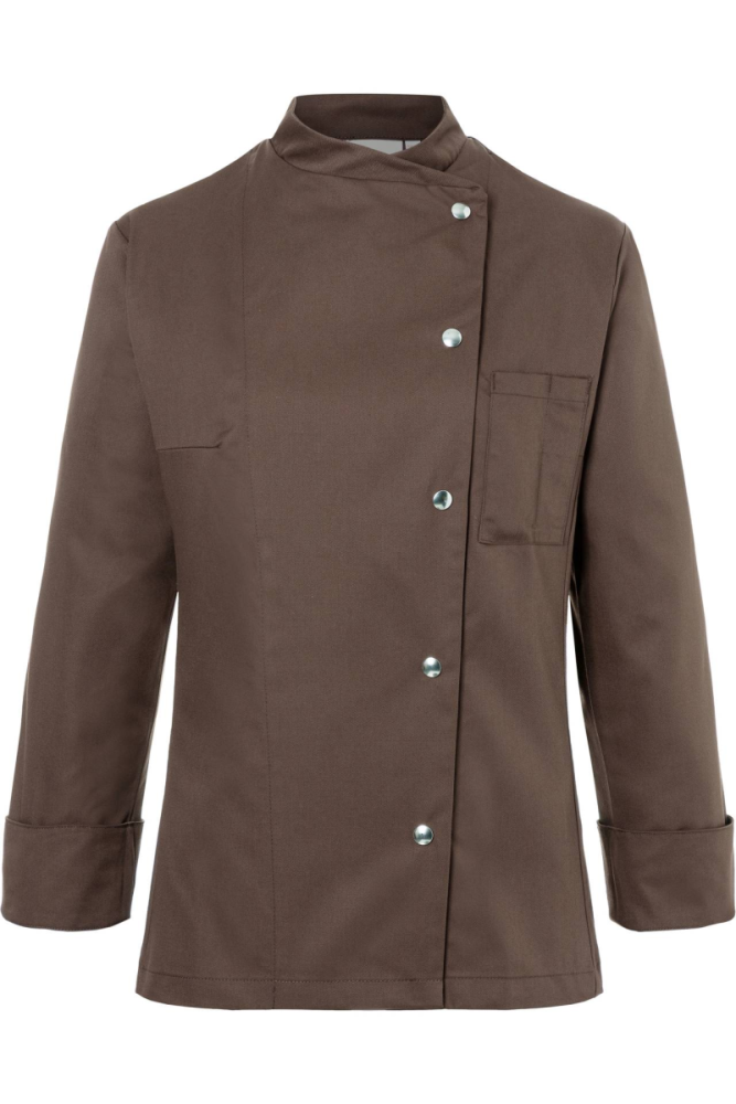 Karlowsky damenkochjacke larissa, hellbraun, 5
