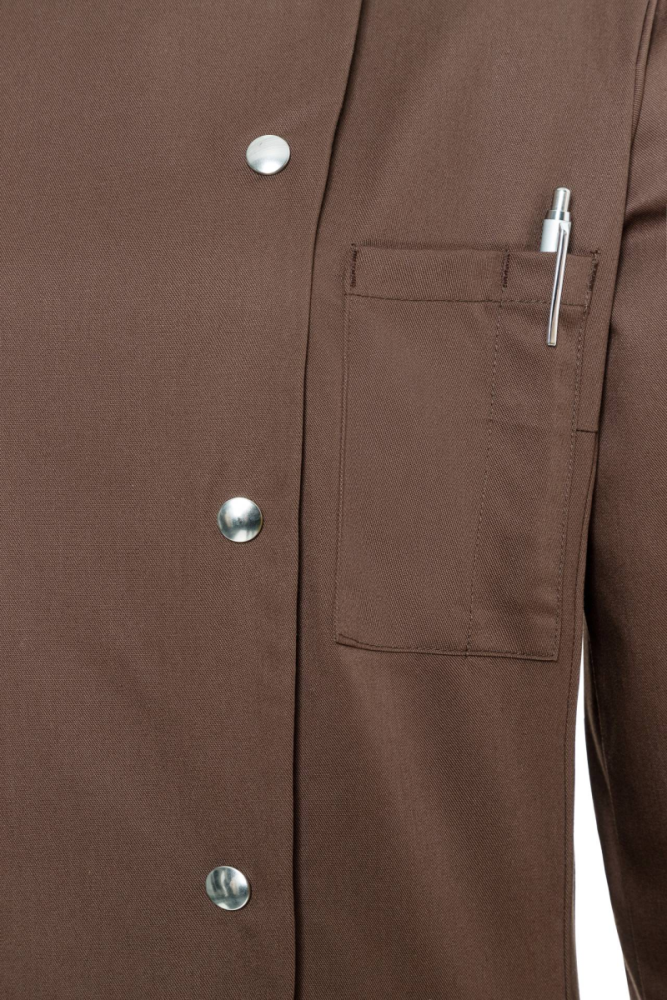 Karlowsky damenkochjacke larissa, hellbraun, 5