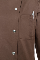 Karlowsky damenkochjacke larissa, hellbraun, 5