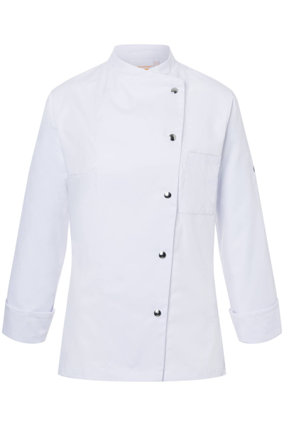 Karlowsky damenkochjacke larissa, weiss