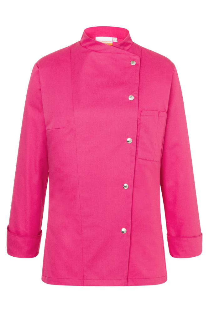 Karlowsky damenkochjacke larissa, pink, 5