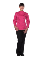 Karlowsky damenkochjacke larissa, pink, 5