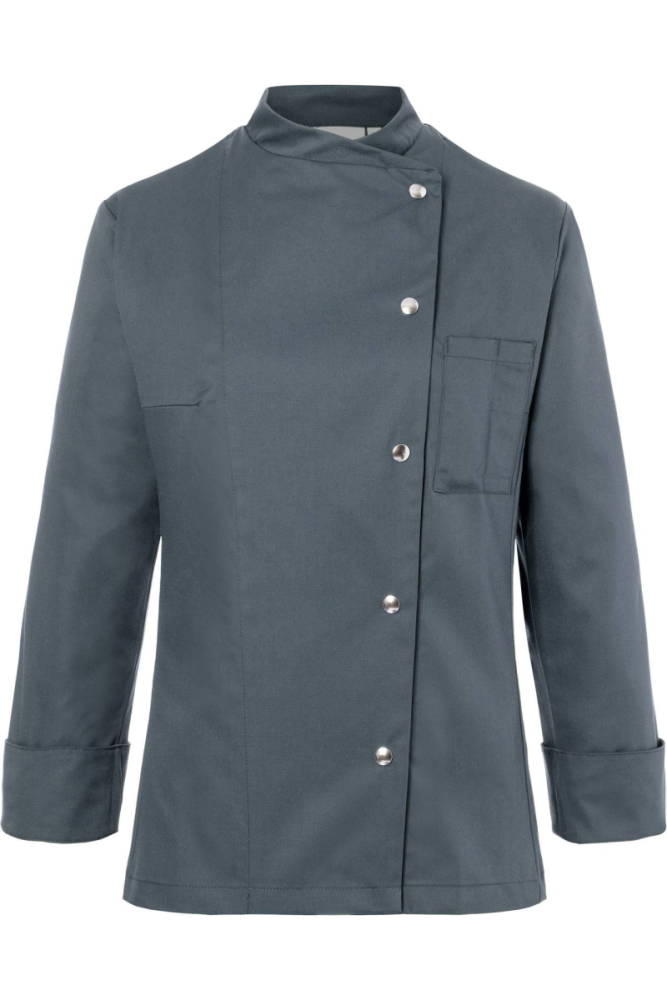 Karlowsky damenkochjacke larissa, anthrazit, 5