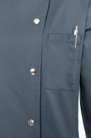 Karlowsky damenkochjacke larissa, anthrazit, 5