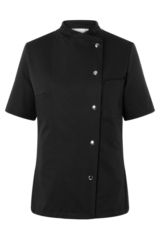 Karlowsky damenkochjacke greta, schwarz, 5