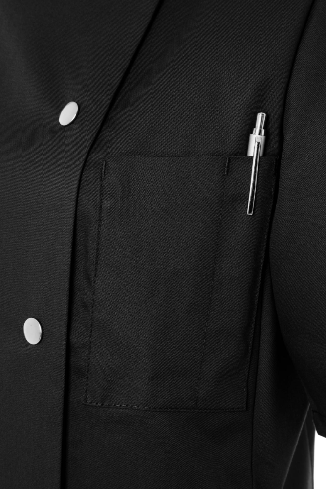Karlowsky damenkochjacke greta, schwarz, 5