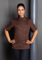Karlowsky damenkochjacke greta, hellbraun, 5