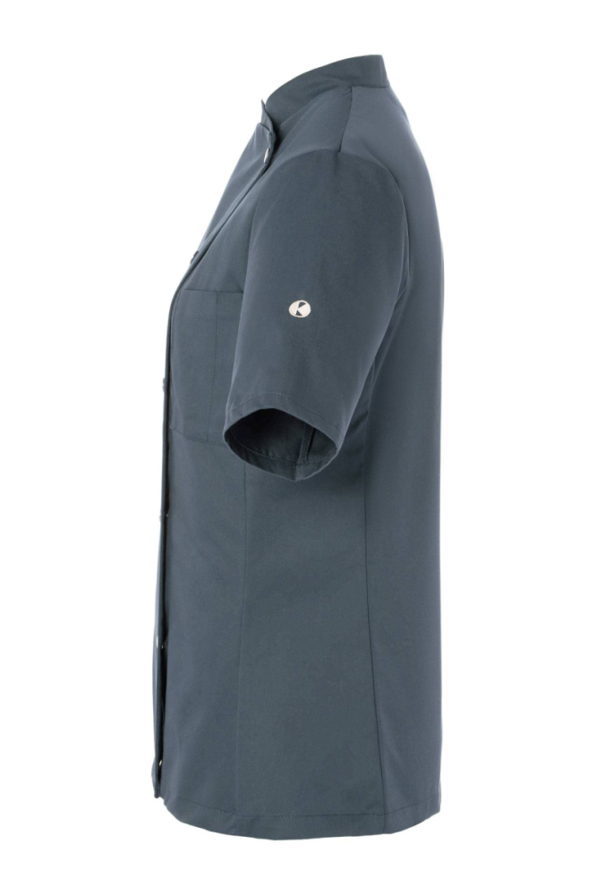 Karlowsky damenkochjacke greta, anthrazit, 5