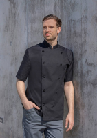 Karlowsky Kochjacke Lennert, schwarz, 46
