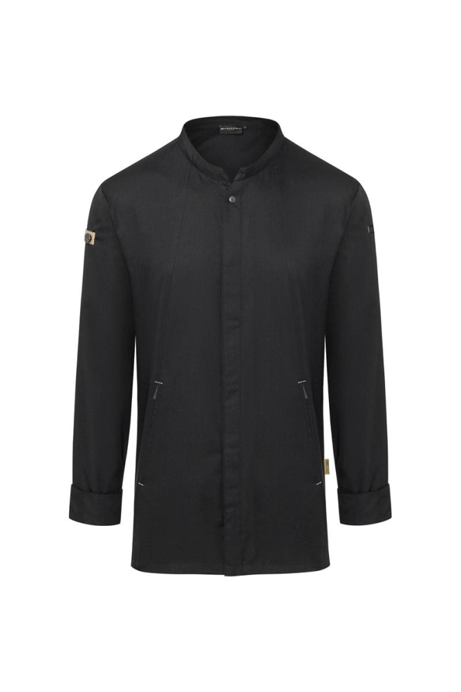 Karlowsky Kochjacke Green-Generation, aus nachhaltigem Material, 72% GRS Certified Recycled Polyester / 28% Co