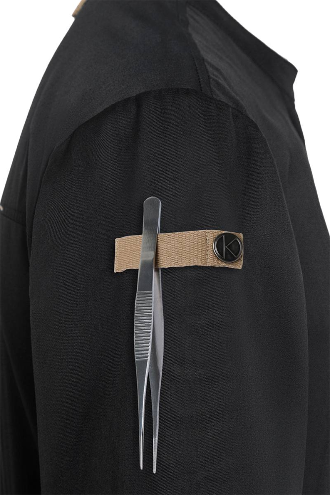 Karlowsky Kochjacke Green-Generation, aus nachhaltigem Material, 72% GRS Certified Recycled Polyester / 28% Co