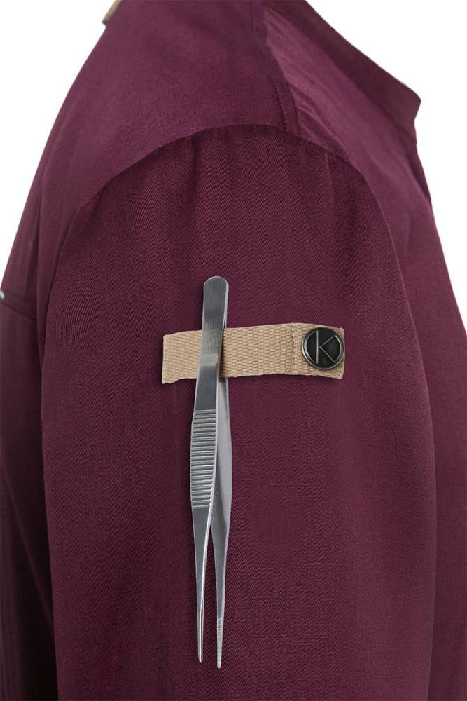 Karlowsky Kochjacke Green-Generation, aus nachhaltigem Material, 72% GRS Certified Recycled Polyester / 28% Co
