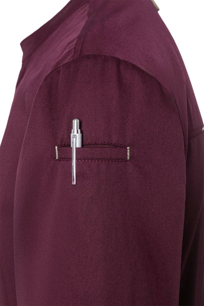 Karlowsky Kochjacke Green-Generation, aus nachhaltigem Material, 72% GRS Certified Recycled Polyester / 28% Co