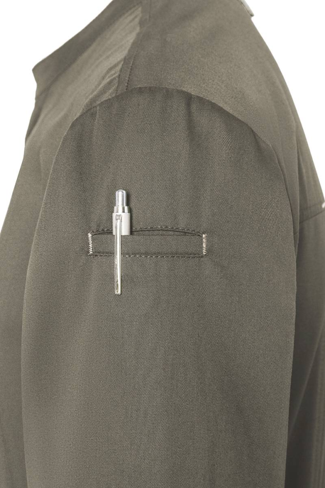 Karlowsky Kochjacke Green-Generation, aus nachhaltigem Material, 72% GRS Certified Recycled Polyester / 28% Co