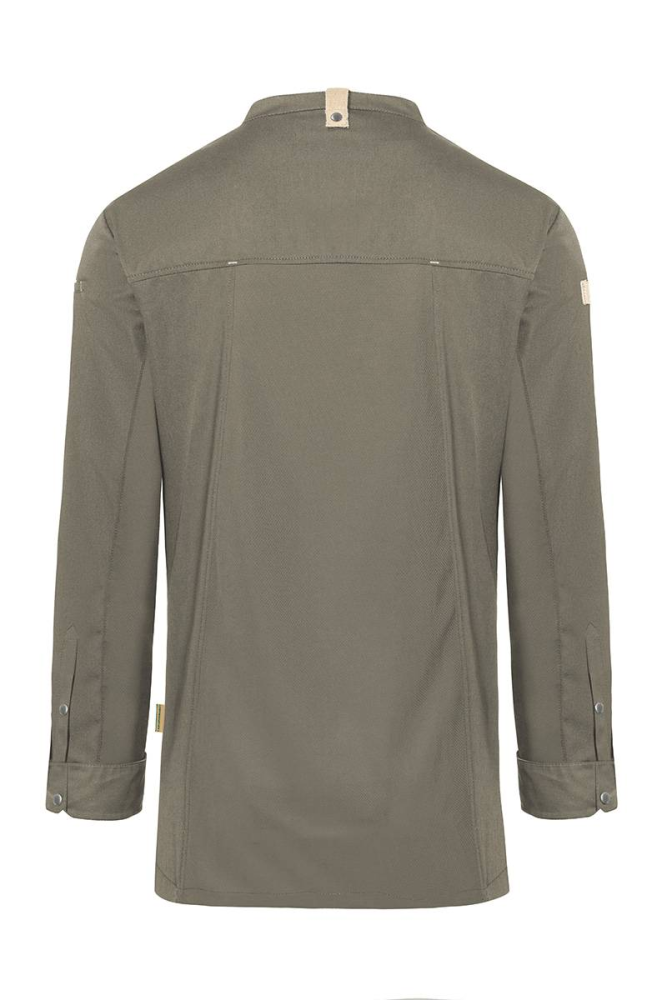 Karlowsky Kochjacke Green-Generation, aus nachhaltigem Material, 72% GRS Certified Recycled Polyester / 28% Co