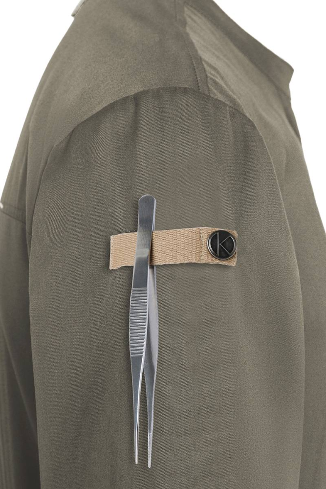 Karlowsky Kochjacke Green-Generation, aus nachhaltigem Material, 72% GRS Certified Recycled Polyester / 28% Co