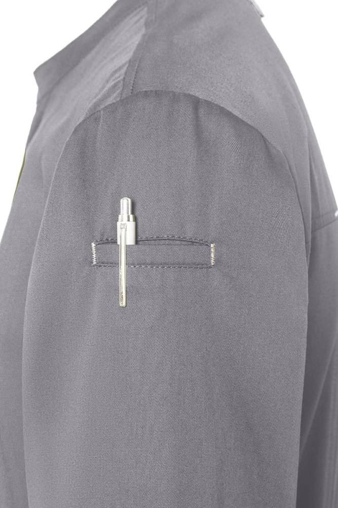 Karlowsky Kochjacke Green-Generation, aus nachhaltigem Material, 72% GRS Certified Recycled Polyester / 28% Co