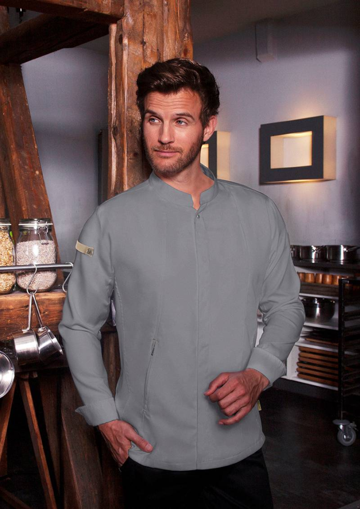 Karlowsky Kochjacke Green-Generation, aus nachhaltigem Material, 72% GRS Certified Recycled Polyester / 28% Co