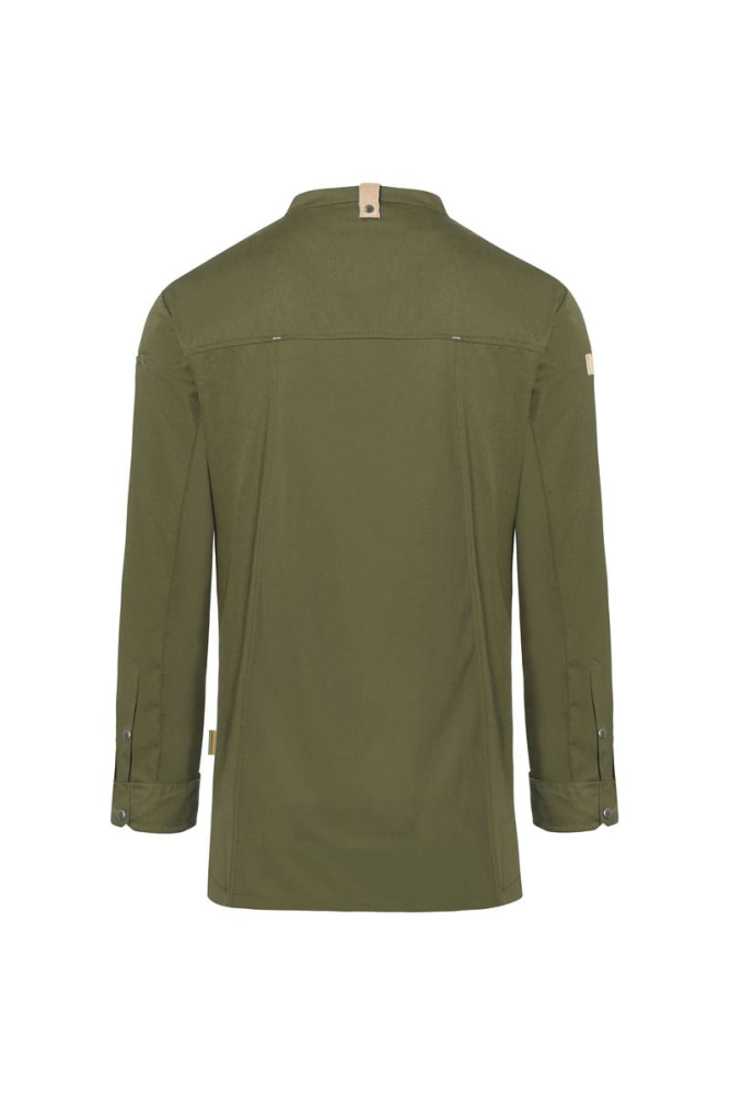 Karlowsky Kochjacke Green-Generation, aus nachhaltigem Material, 72% GRS Certified Recycled Polyester / 28% Co