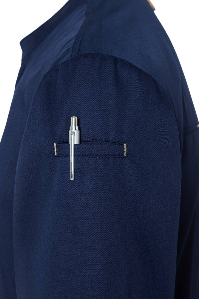 Karlowsky Kochjacke Green-Generation, aus nachhaltigem Material, 72% GRS Certified Recycled Polyester / 28% Co