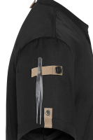 Karlowsky Kurzarm Kochjacke Green-Generation, aus nachhaltigem Material, 72% GRS Certified Recycled Polyester