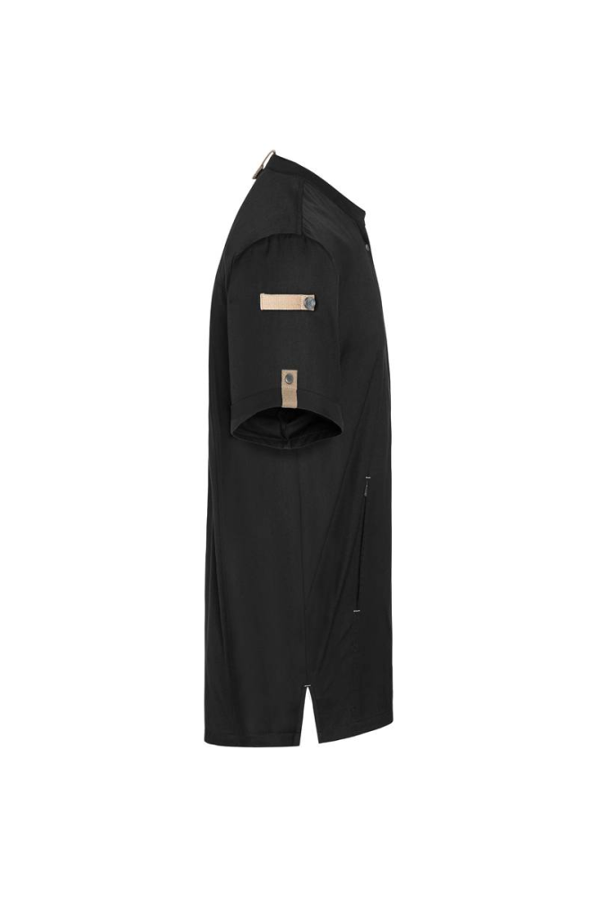 Karlowsky Kurzarm Kochjacke Green-Generation, aus nachhaltigem Material, 72% GRS Certified Recycled Polyester
