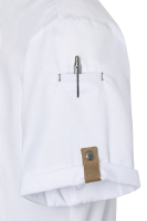 Karlowsky Kurzarm Kochjacke Green-Generation, aus nachhaltigem Material, 72% GRS Certified Recycled Polyester