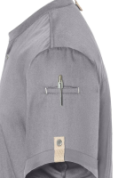 Karlowsky Kurzarm Kochjacke Green-Generation, aus nachhaltigem Material, 72% GRS Certified Recycled Polyester