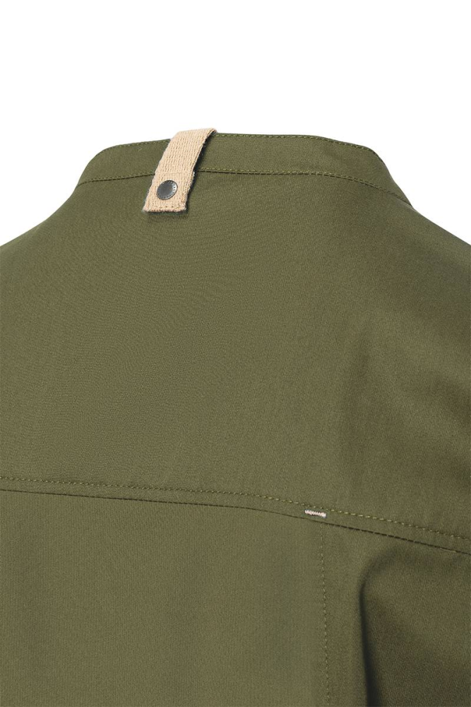 Karlowsky Kurzarm Kochjacke Green-Generation, aus nachhaltigem Material, 72% GRS Certified Recycled Polyester