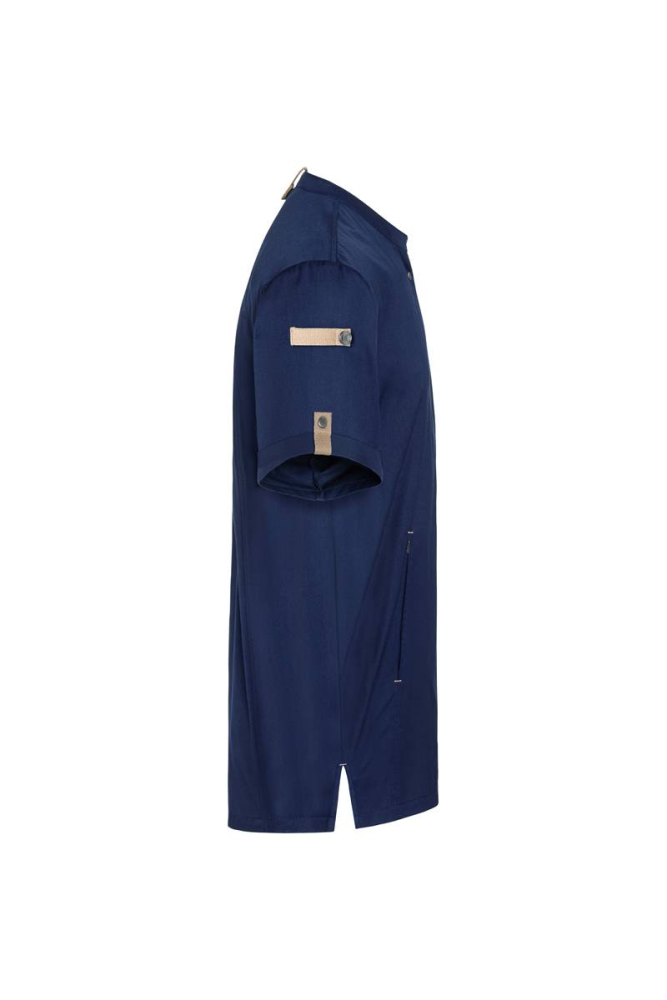 Karlowsky Kurzarm Kochjacke Green-Generation, aus nachhaltigem Material, 72% GRS Certified Recycled Polyester