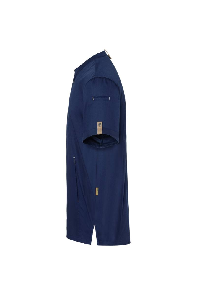 Karlowsky Kurzarm Kochjacke Green-Generation, aus nachhaltigem Material, 72% GRS Certified Recycled Polyester