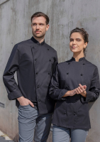Karlowsky Kochjacke Thomas, schwarz, 58