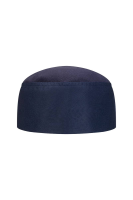 Karlowsky Kochmütze Beanie mit atmungsaktivem Netzeinsatz, anthrazit