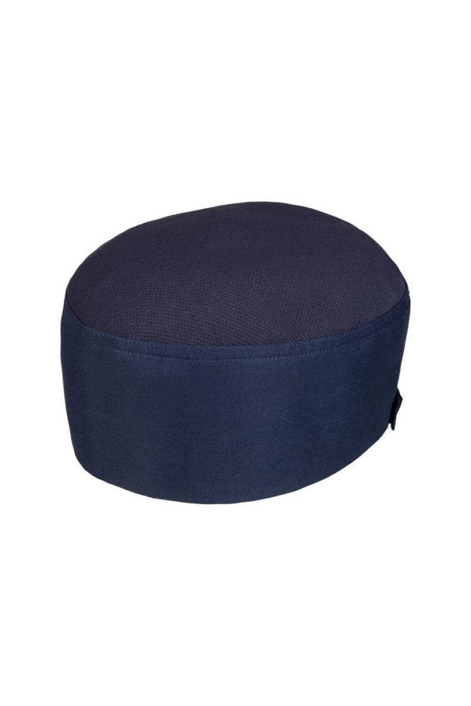 Karlowsky Kochmütze Beanie mit atmungsaktivem Netzeinsatz, anthrazit