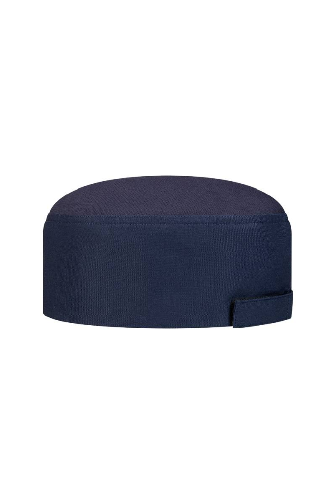 Karlowsky Kochmütze Beanie mit atmungsaktivem Netzeinsatz, anthrazit