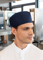 Karlowsky Kochmütze Beanie mit atmungsaktivem Netzeinsatz, anthrazit
