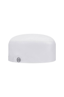 Karlowsky Kochmütze Beanie mit atmungsaktivem Netzeinsatz, weiss