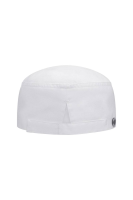 Karlowsky Kochmütze Beanie mit atmungsaktivem Netzeinsatz, weiss