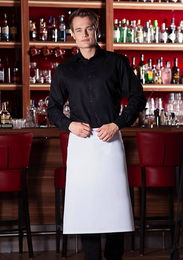 Karlowsky Bistroschürze Basic, weiß